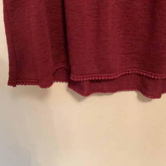 Prince and Fox Burgundy Blouse - Picture 3 of 3